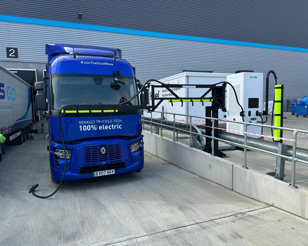 Ultra-Rapid eHGV Charging Infrastructure